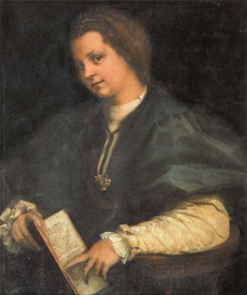 Andrea del Sarto Portrait of a Girl Spain oil painting art
